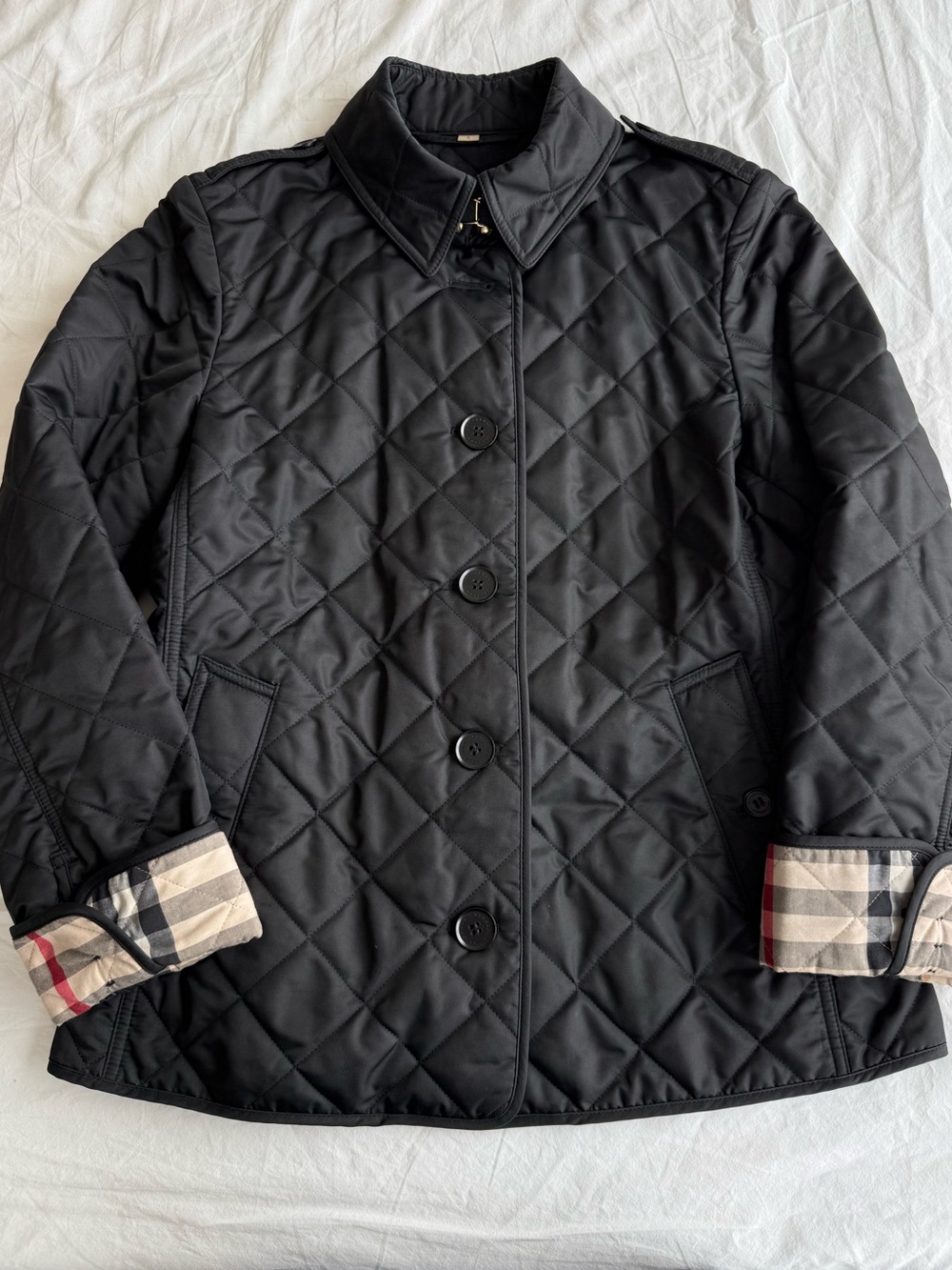 Burberry quilted jacket